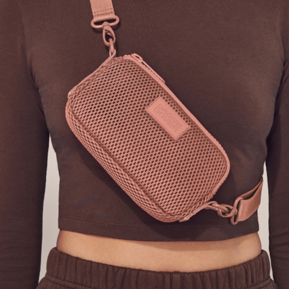 Dagne Dover Mara Phone Sling - Warm Dust Airmesh NWT
